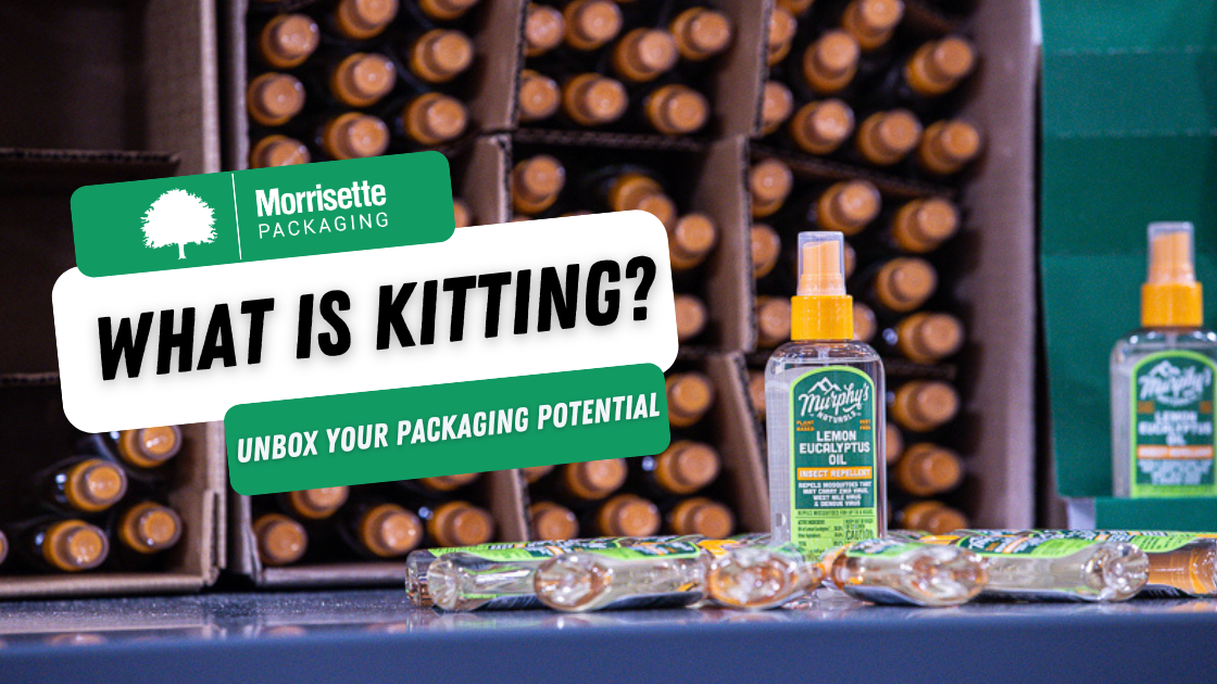 An image of Murphy's Naturals Insect Repellent being prepared for shipment during the kitting process at Morrisette Packaging.