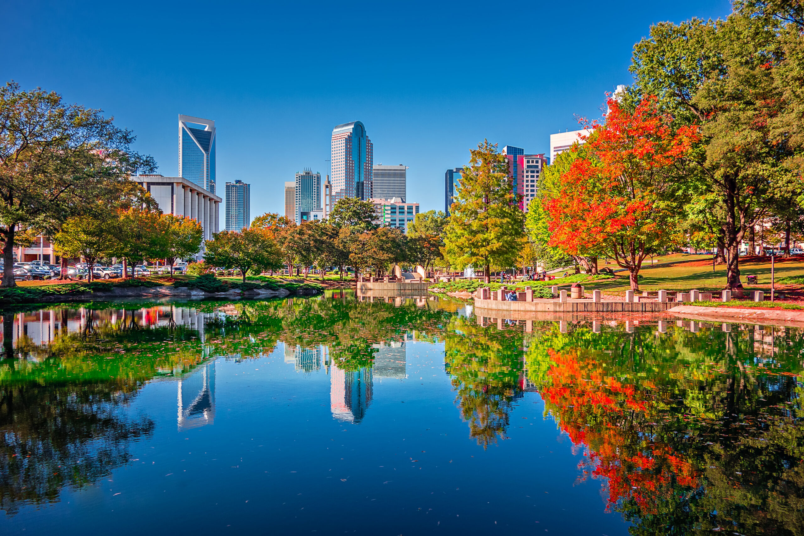 Charlotte, NC city skyline