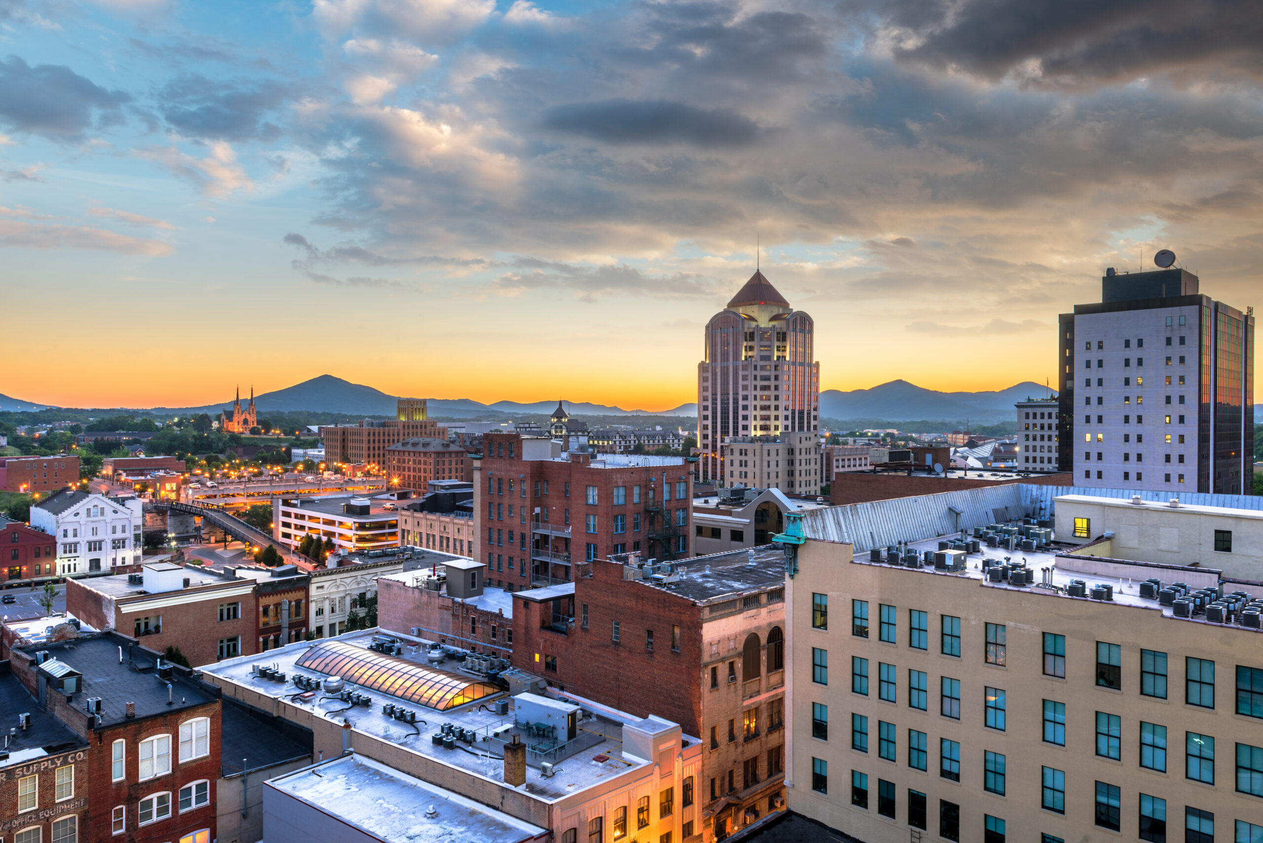 Roanoke, Virginia skyline